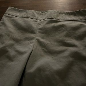 Plaid capri dress pants